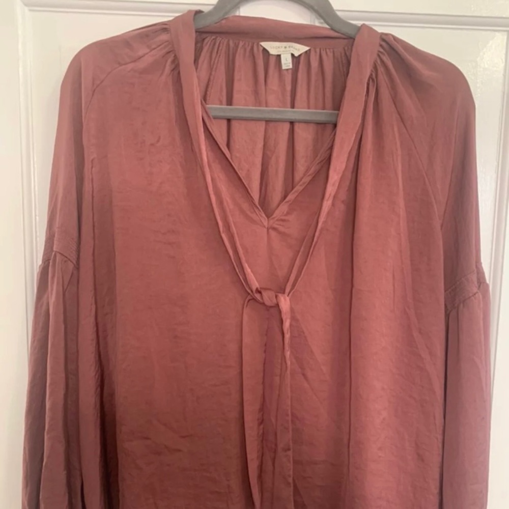 Women’s Lucky Brand long sleeve blouse size large